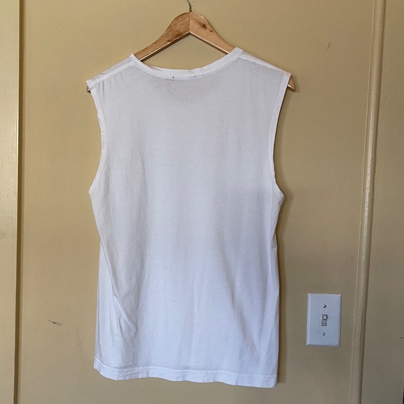 BLK DNM White Sleeveless Top - Picture 2 of 6